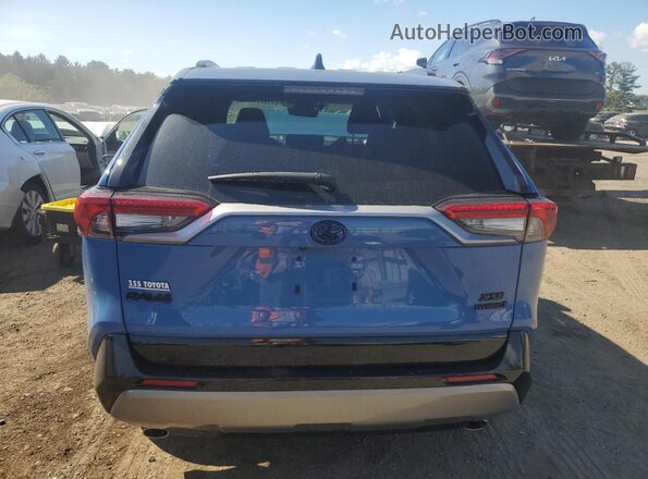 2T3E6RFV6RW048381 2024 TOYOTA RAV4 Blue Вид ззаду