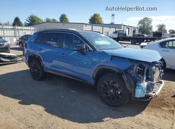 2T3E6RFV6RW048381 2024 TOYOTA RAV4 Blue Передня права чверть