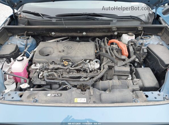2T3E6RFV7PW041713 2023 TOYOTA RAV4 HYBRID Blue Հետևի տեսք