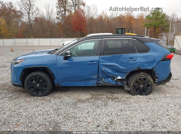2T3E6RFV7PW041713 2023 TOYOTA RAV4 HYBRID Blue Սալոնի 360 աստիճան տեսք