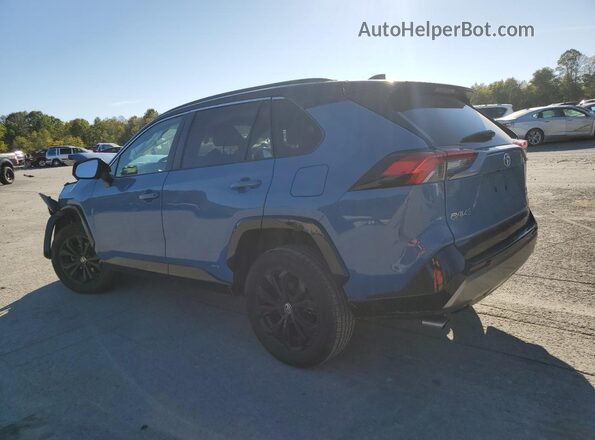 2T3E6RFV8NW030197 2022 TOYOTA RAV4 Blue Trasero izquierdo