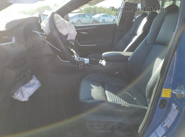 2T3E6RFV8NW030197 2022 TOYOTA RAV4 Blue Vista interior delantera