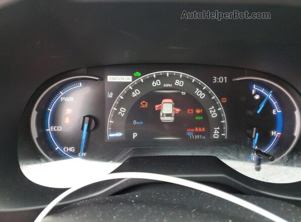 2T3E6RFV8PW044880 2023 TOYOTA RAV4 Серебряный Вид щитка приборов