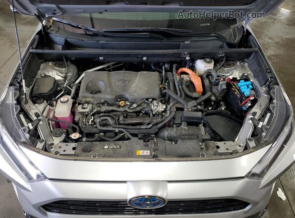 2T3E6RFV8PW044880 2023 TOYOTA RAV4 Серебряный Вид подкапотного пространства