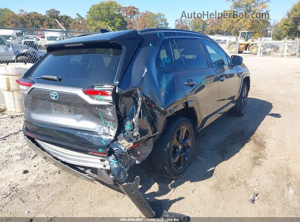2T3EWRFV3LW061838 2020 TOYOTA RAV4 HYBRID Gray Հետևի աջ