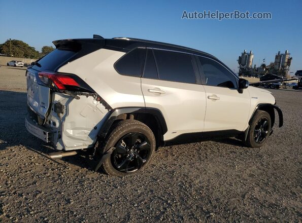 2T3EWRFV5LW069567 2020 TOYOTA RAV4 White Հետևի աջ