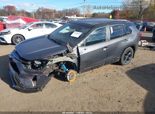 2T3EWRFV5LW070721 2020 TOYOTA RAV4 HYBRID Gray Դիմացի տեսք