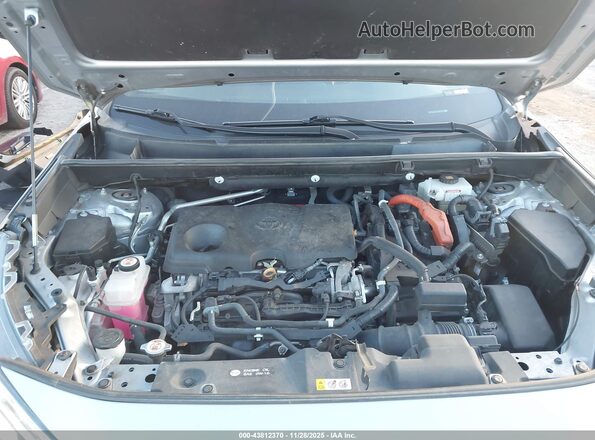 2T3EWRFV7LW080196 2020 TOYOTA RAV4 HYBRID Gray უკანა ხედი
