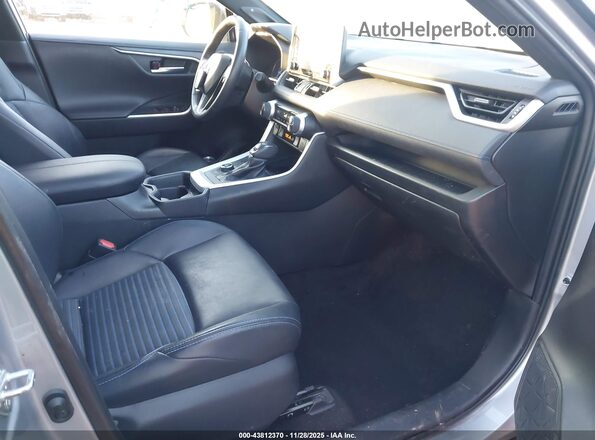2T3EWRFV7LW080196 2020 TOYOTA RAV4 HYBRID Gray წინა სალონის ხედი
