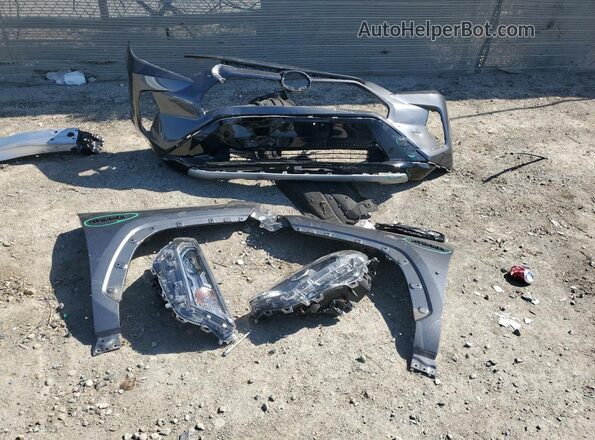 2T3EWRFV9LW049354 2020 TOYOTA RAV4 Gray Vista de la etiqueta del VIN