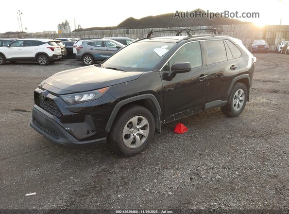 2T3F1RFV0KW022836 2019 TOYOTA LE Black Przód lewy