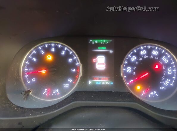 2T3F1RFV0KW022836 2019 TOYOTA LE Black Widok tylnych siedzeń