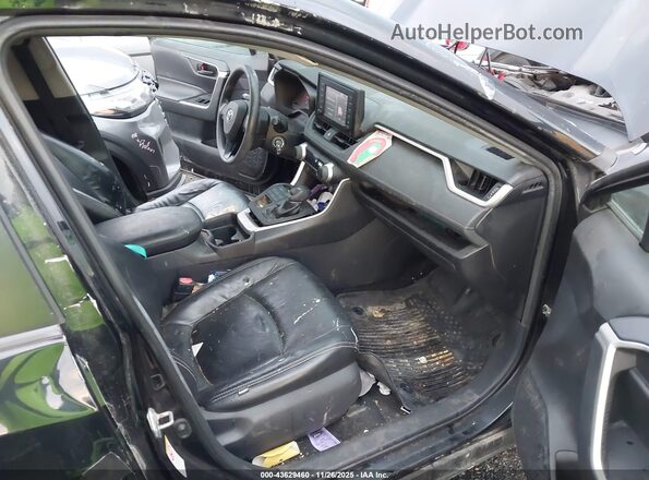 2T3F1RFV0KW022836 2019 TOYOTA LE Black Widok wnętrza z przodu