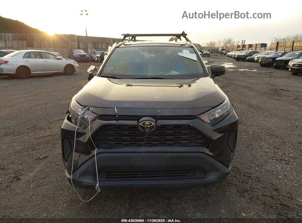 2T3F1RFV0KW022836 2019 TOYOTA LE Black Widok zestawu wskaźników