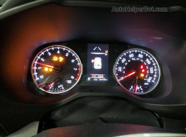 2T3F1RFVXLW137333 2020 TOYOTA LE Black Vista del cuadro de instrumentos