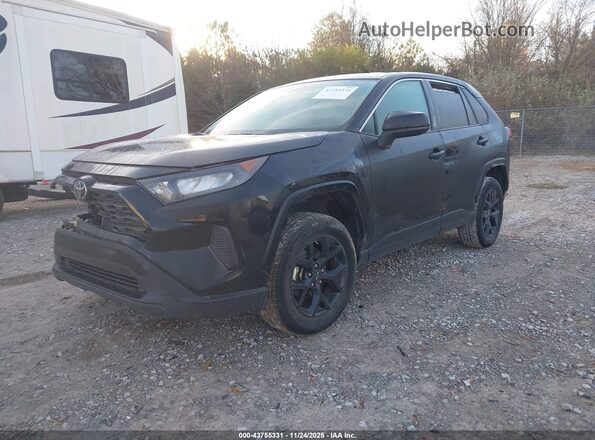 2T3H1RFV9NW215113 2022 TOYOTA LE Black Առջևի ձախ երեք քառորդ տեսարան