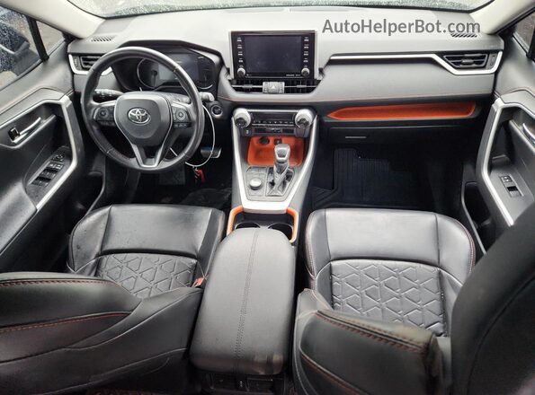 2T3J1RFV0LC072830 2020 TOYOTA RAV4 Black წინა პანელის ხედი