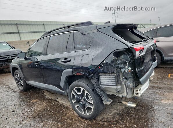 2T3J1RFV0LC072830 2020 TOYOTA RAV4 Black უკანა მარცხენა