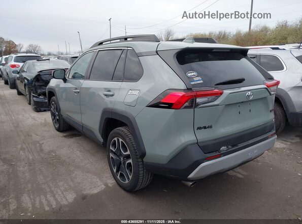 2T3J1RFV1LC091810 2020 TOYOTA RAV4 Gray Trasero izquierdo