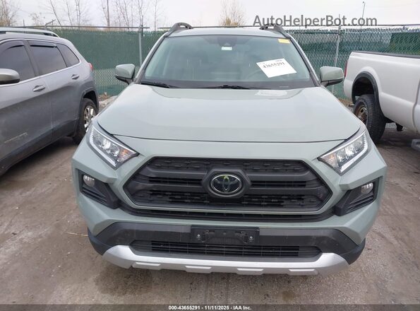 2T3J1RFV1LC091810 2020 TOYOTA RAV4 Gray Vista del cuadro de instrumentos