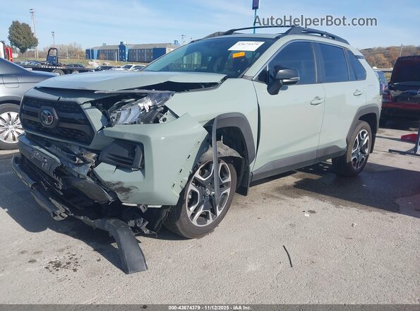 2T3J1RFV3LC122071 2020 TOYOTA RAV4 Green Front left