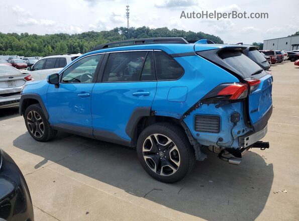 2T3J1RFV4LC098024 2020 TOYOTA RAV4 Blue Rear left