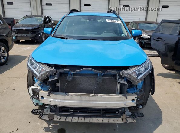 2T3J1RFV4LC098024 2020 TOYOTA RAV4 Blue Front view