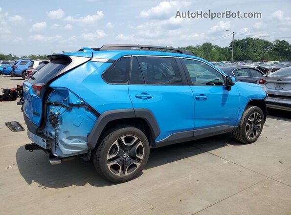 2T3J1RFV4LC098024 2020 TOYOTA RAV4 Blue Rear right