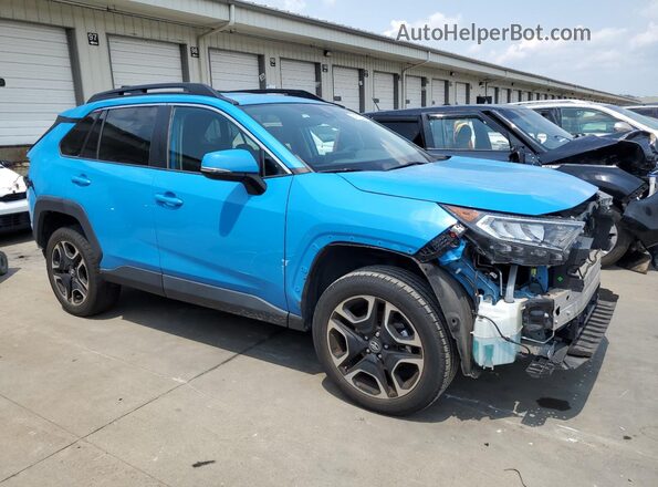 2T3J1RFV4LC098024 2020 TOYOTA RAV4 Blue Front right