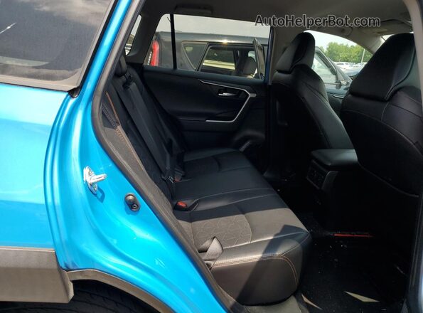 2T3J1RFV4LC098024 2020 TOYOTA RAV4 Blue Rear interior view