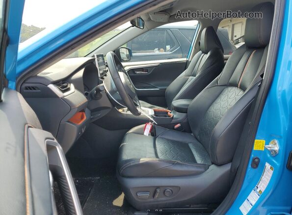 2T3J1RFV4LC098024 2020 TOYOTA RAV4 Blue Front interior view