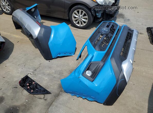 2T3J1RFV4LC098024 2020 TOYOTA RAV4 Blue VIN sticker view