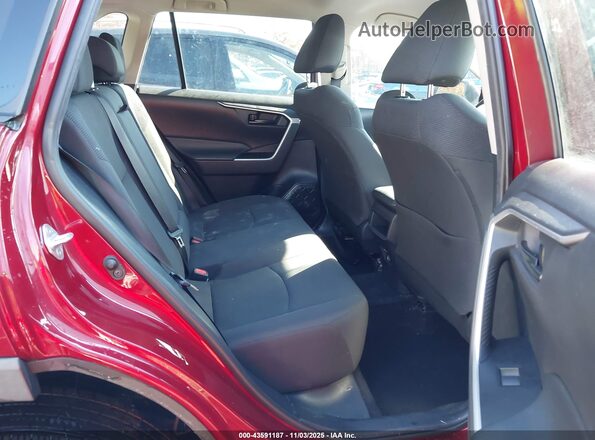 2T3K1RFV2LC041034 2020 TOYOTA LE Red VIN კოდის სტიკერის ხედი