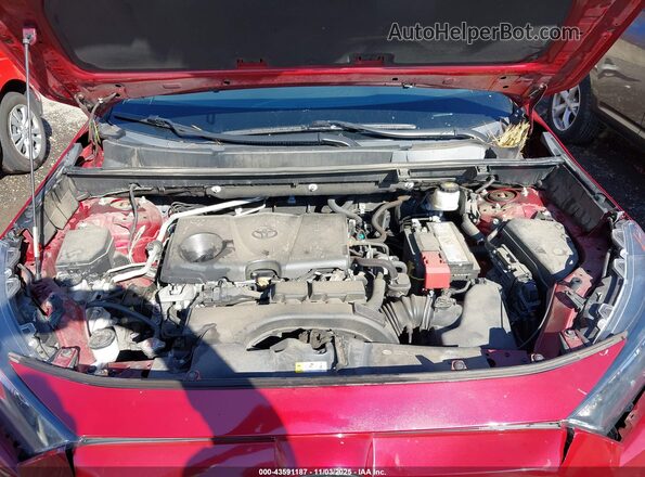 2T3K1RFV2LC041034 2020 TOYOTA LE Red უკანა ხედი