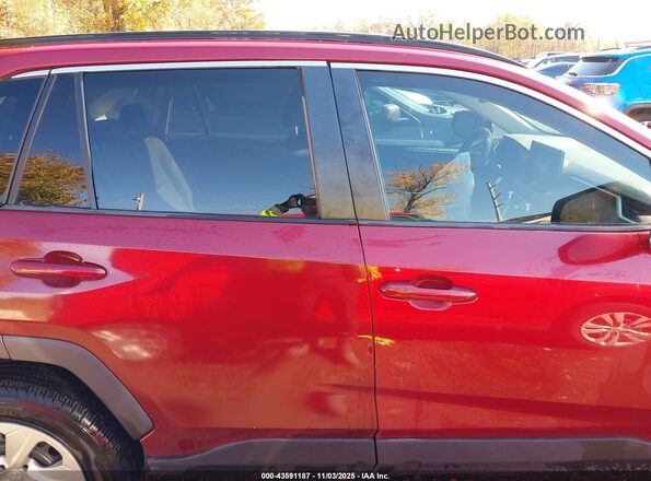 2T3K1RFV2LC041034 2020 TOYOTA LE Red უკანა სალონის ხედი