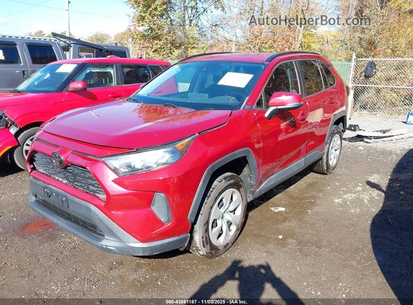 2T3K1RFV2LC041034 2020 TOYOTA LE Red წინა მარცხენა ხედი სამი მეოთხედიდან