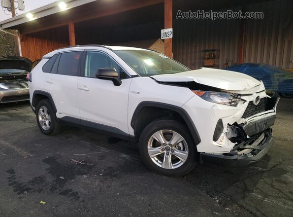 2T3LWRFV2LW092036 2020 TOYOTA LE White Передня права чверть