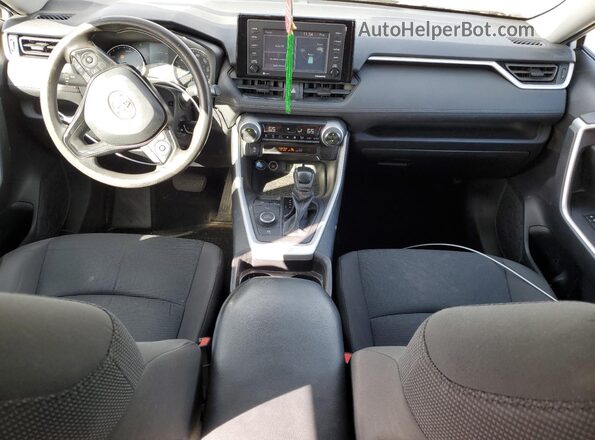 2T3LWRFV2LW092036 2020 TOYOTA LE White Вид панелі приладів