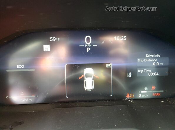 2T3N1RFV7SC513000 2025 TOYOTA LIMITED Gray Instrument cluster view