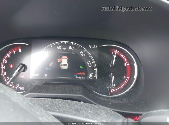 2T3P1RFV0PC353736 2023 TOYOTA LE White Вид задніх сидінь