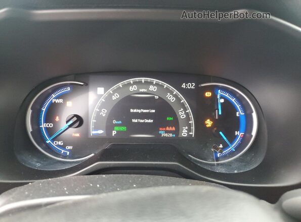 2T3T6RFV9RW048138 2024 TOYOTA RAV4 Black ხელსაწყოთა პანელის ხედი
