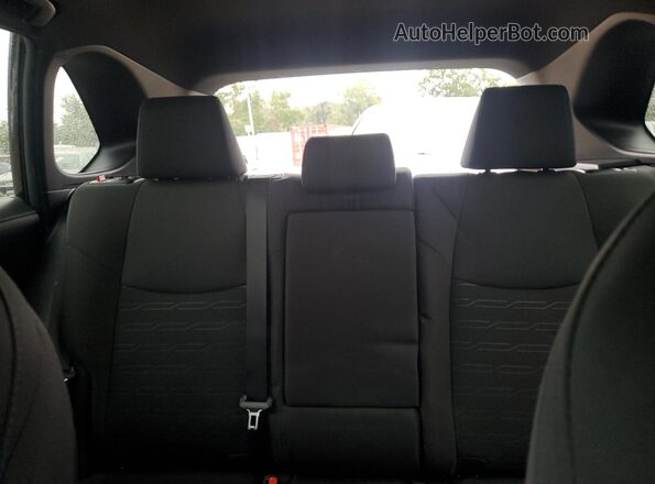 2T3T6RFV9RW048138 2024 TOYOTA RAV4 Black უკანა სავარძლების ხედი