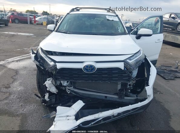 2T3UWRFV6PW176631 2023 TOYOTA RAV4 HYBRID White წინა ხედი