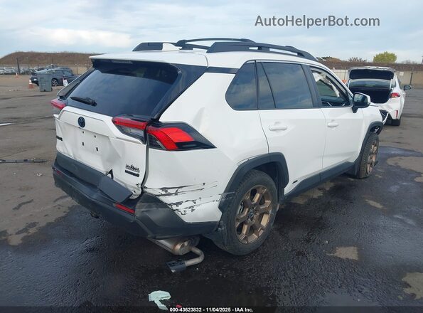 2T3UWRFV6PW176631 2023 TOYOTA RAV4 HYBRID White უკანა მარჯვენა