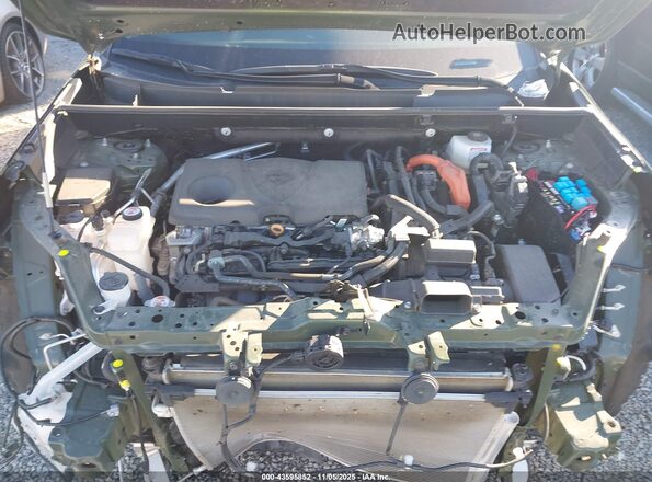 2T3UWRFV9RW224867 2024 TOYOTA RAV4 HYBRID Green Вид ззаду