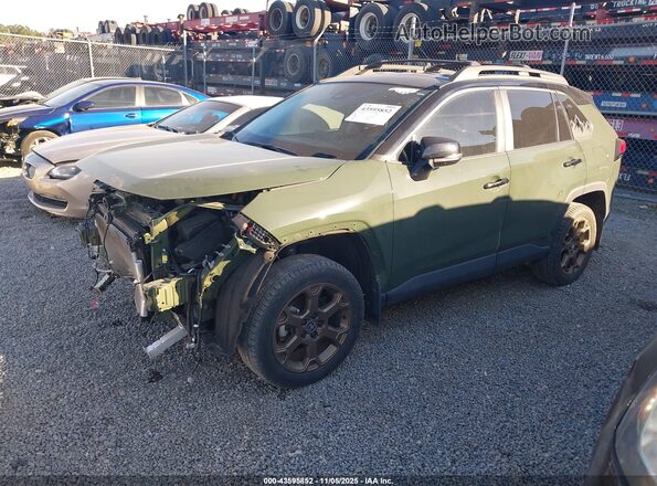 2T3UWRFV9RW224867 2024 TOYOTA RAV4 HYBRID Green Передня ліва чверть