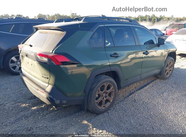 2T3UWRFV9RW224867 2024 TOYOTA RAV4 HYBRID Green Задня права чверть