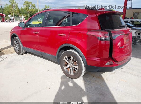 2T3WFREV8HW405239 2017 TOYOTA LE Бордовый Задняя левая четверть