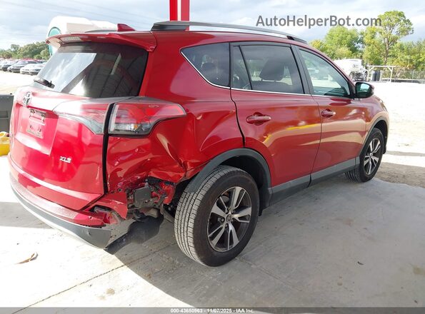 2T3WFREV8HW405239 2017 TOYOTA LE Бордовый Задняя правая четверть