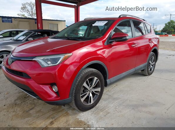 2T3WFREV8HW405239 2017 TOYOTA LE Бордовый Передняя левая четверть